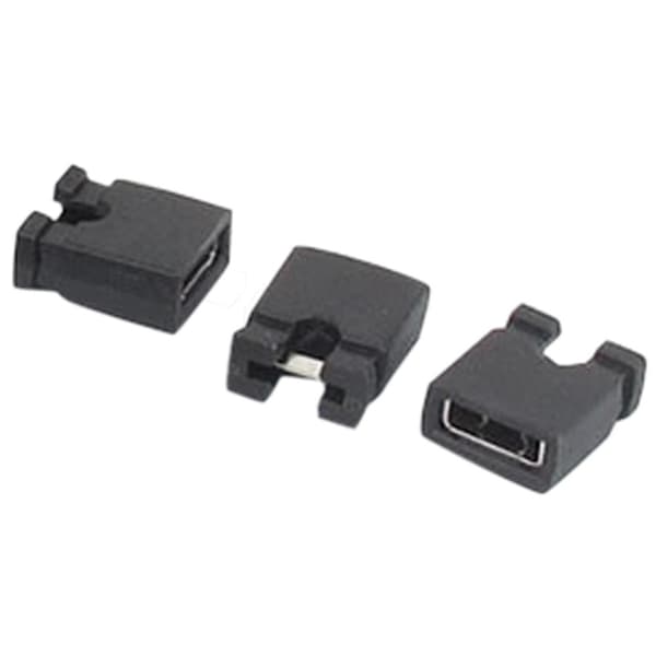 120 stk 2,54 mm Standard PCB Shunts Kort Mini Jumper Cap Connector