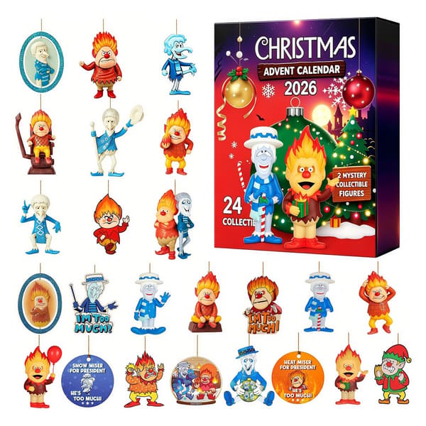 Julens 24-dagarsnedräkning börjar! Kalenderblindbox: Is- och eldsprites