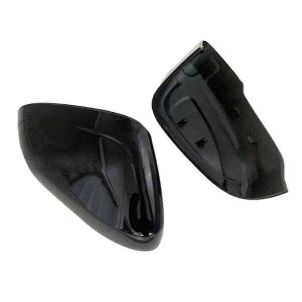 For S60 V40 2011-2017 Gloss Svart Side Speildeksler 31402636, 31402628