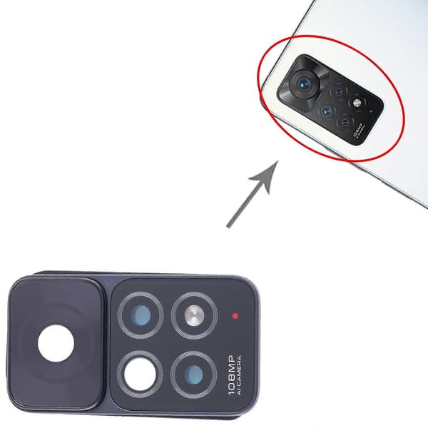 KOMPATIBEL Kamer Linse Beskyttelse For Xiaomi Redmi Note 11 Pro 4G
