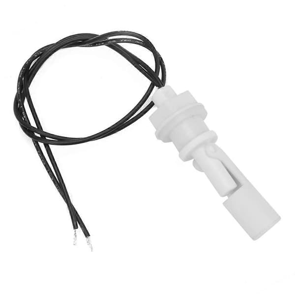 2 st PP Tank Vattennivå Sensor Kontroll Horisontell Vätske Mount Float Switch (F Typ)