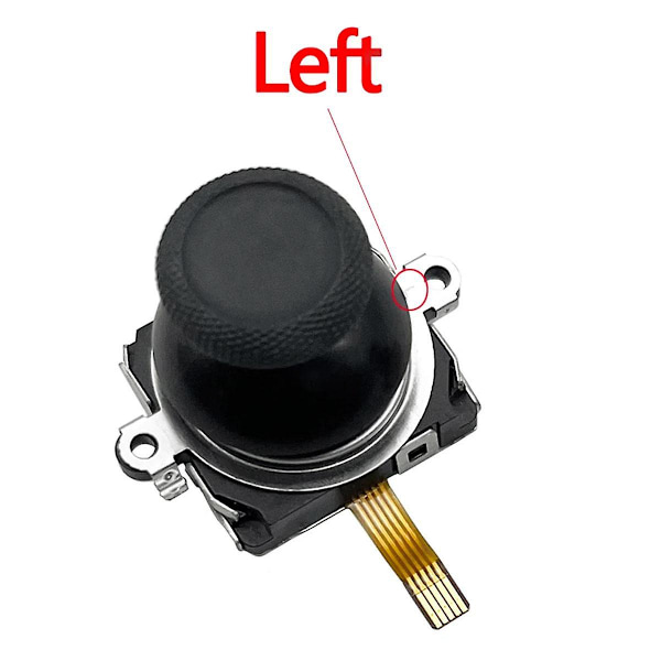 VR-kontroll 3D Analog Joystick Vänster/Höger Kit för VR LR Reparationsdelar VR-tillbehör