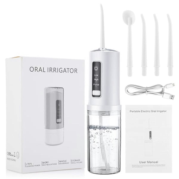 Elektrisk Sladdlös Vattenflosser Jet Dental Oral Irrigator Tandrengörare