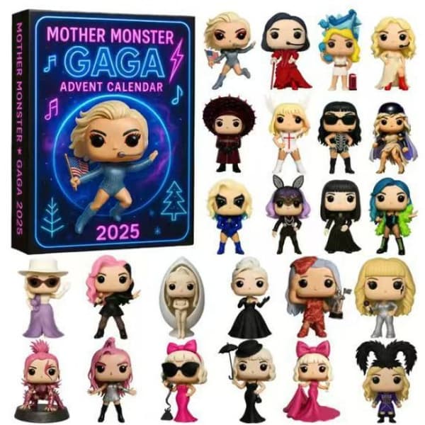 2025–2026 Lady Gaga-stil julekalender (24-dagers nedtelling)