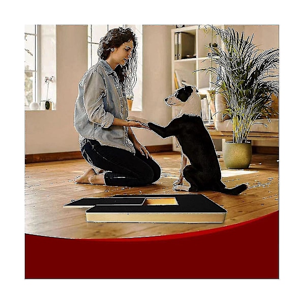 Klossträningsbräda för hundklor - Filtrimmerbräda Trimming Scratcher Box Emery Sandpapper Filing Scratch