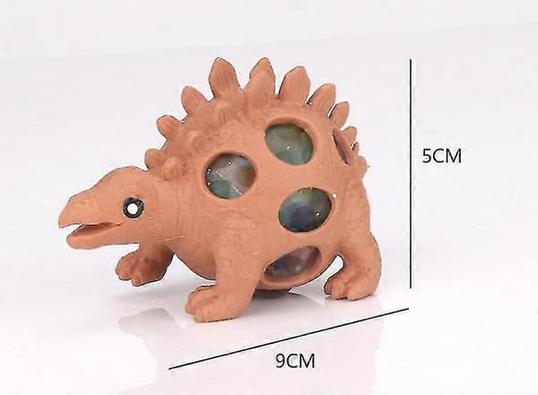 Anti-stress Squishy Multifarvet Decompression Vent Druebold Squeezing Dinosaur Kylling Legetøj
