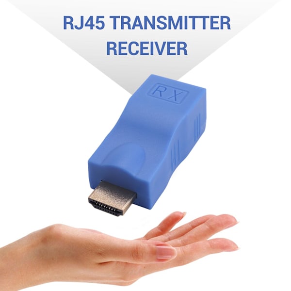 RJ45-verkon laajennuslähetin-vastaanotin Tx Rx Cat5E Cat6 Ethernet-kaapeli V1.4 3