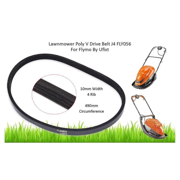Ufixt® Flymo Hover Compact 330 (9633305-01) Poly V Drivreim FLY056/FL267