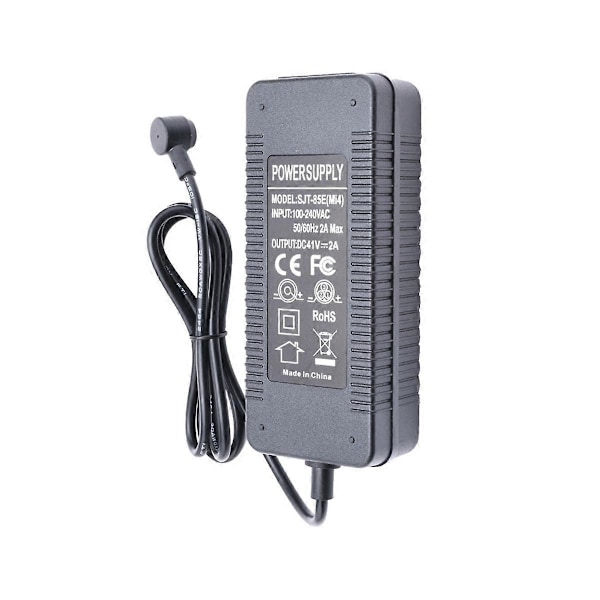 41V 2A Batteriladdare för Elscooter 4 Mi4 / 4 Adapter med Magnetisk Laddningsport EU-kontakt