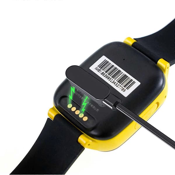 USB-lader 5-pin 12 mm plass for smartklokke magnetisk ladekabel strømtilpasning