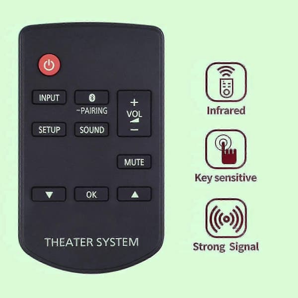 Fjernkontroll for Smart Theater System-spiller for Panasonic N2qayc000098