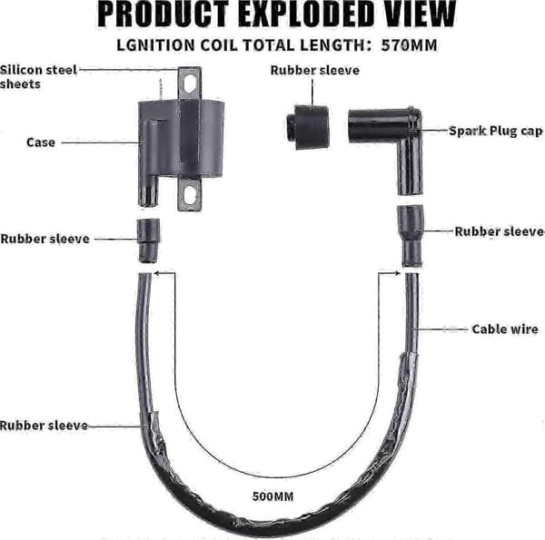 Yamaha Pw 50/80 Tændspoler 1981-2009 Modelkompatibilitet