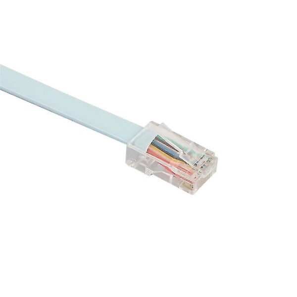 USB-konsolikaapeli RJ45 Cat5 Ethernet - RS232 DB9 COM-portti sarjanainen naaras reitittimet verkkoadapteri CA
