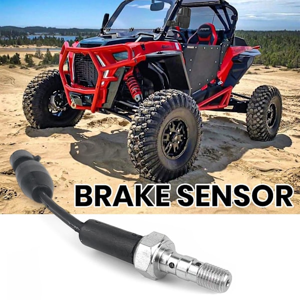 Bromsgivare för Polaris RZR1000 Hydraulisk Bromskabel Trådströmbrytare Givare Ersättning Perfekt Passform Tillbehör
