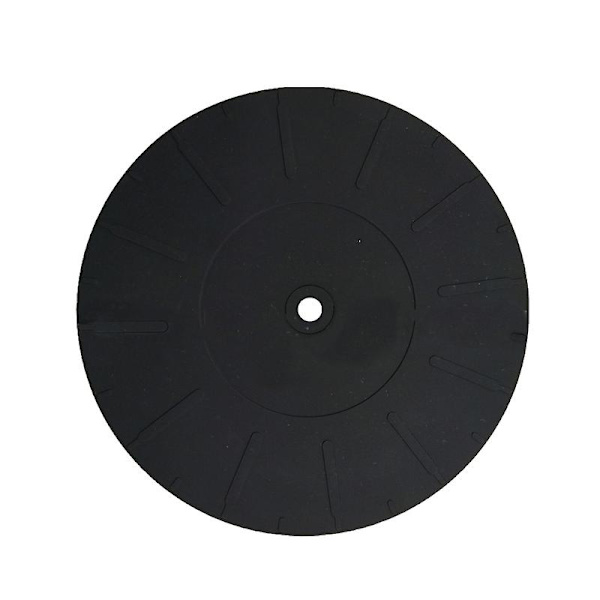 170 mm:n silikoninen levysoittimatto, liukueste vinyylille, vintage-levysoittimelle