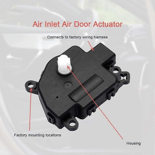 604-251 HVAC Värme Blandningsspjäll Aktuator För Ford Fiesta 2011 2012 2013 2014 2015 2016 2017 2018 BE8Z19E616A