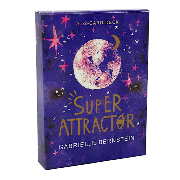 Super Attractor Tarot - Et 52-korts sæt - Læs Skæbnen for Orakel Spillekort