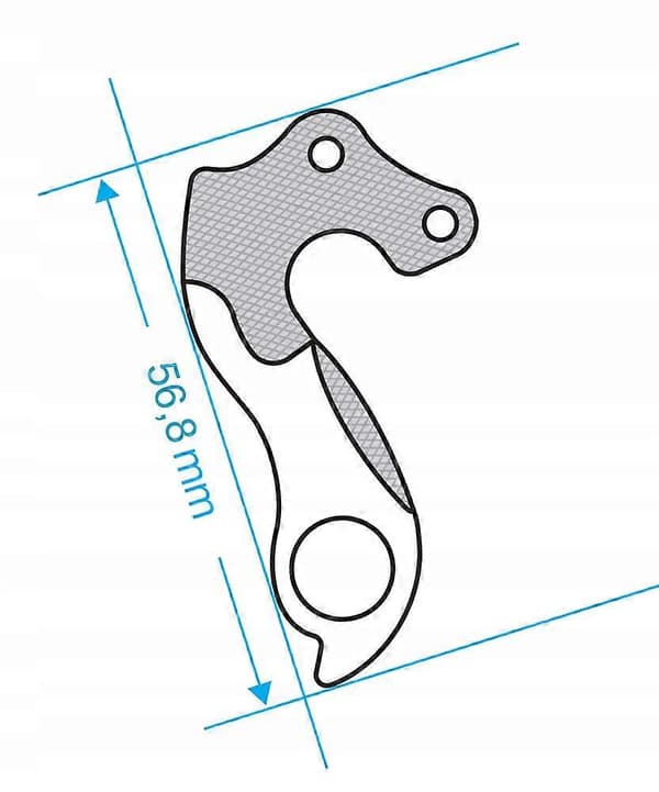 Union Gh-045 Gear Hanger Til Cykelstel
