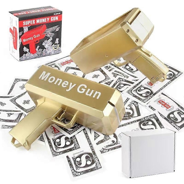 Super Spray Money Gun: Kulta-ampuja eeppisiin juhliin ja tapahtumiin