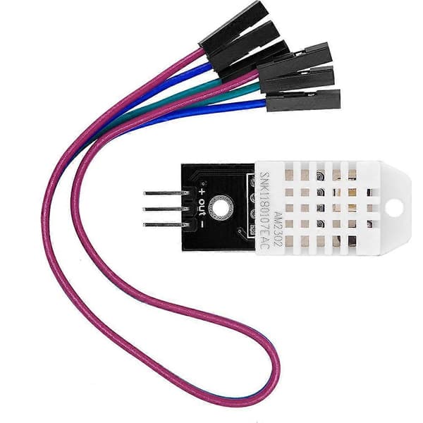 3-pak DHT22 Temperatur- og Luftfugtighedssensormodul med Kabel og E-bog