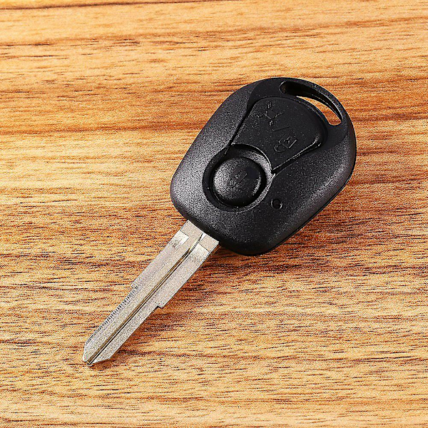 2-knappars bilfjärrkontroll nyckelskal fodral Fob för SSANGYONG Actyon Kyron Rexton