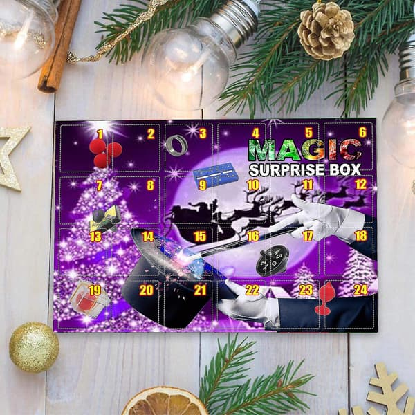 Julekalender for Børn Magisk Blind Box Jule-nedtælling Overraskelser Fidget Legetøj