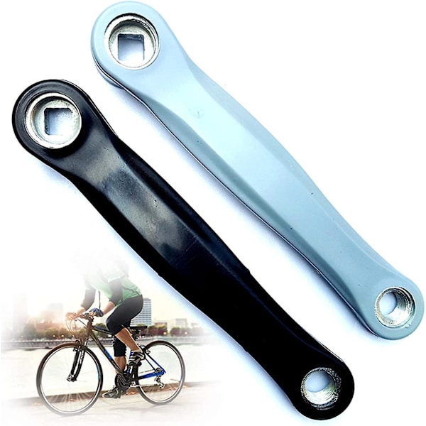 Cykelkrank Cykelarm 170 Mm Aluminium Legering Krankarm Venstre Cykelkrank Venstre Arm Enkelt Kædearm Udskiftningstilbehør Cykelkrank Med Squ