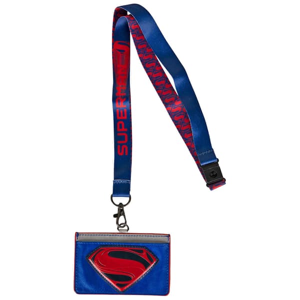 DC Comics Superman Symbol ID-kortholder med lanyard
