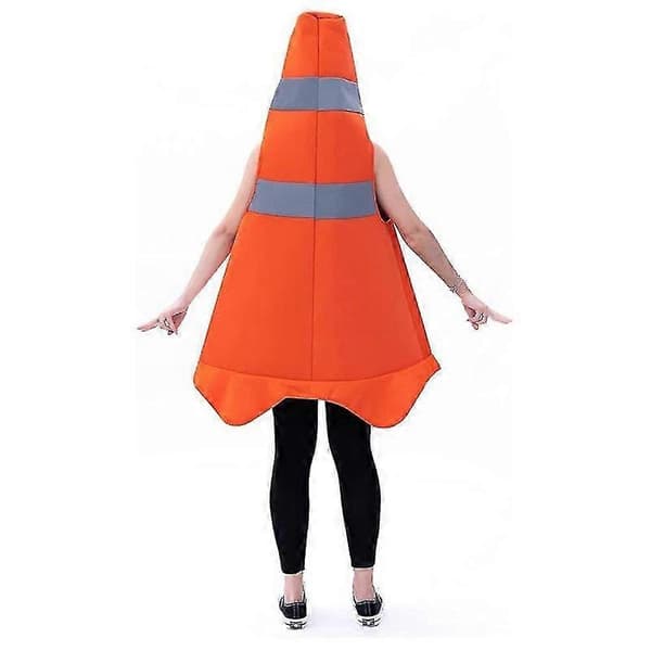 Trafikkeglekostume til rolleleg, cosplay og temafester