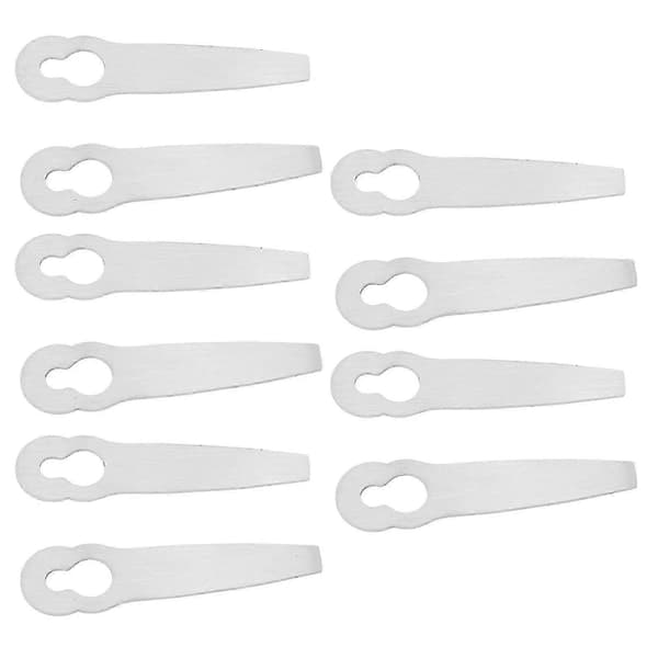 10-pak Udskiftningsmetalknive til FSA 45 Polycut 2-2 Plæneklipper
