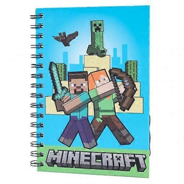 Minecraft Logo Notesbog