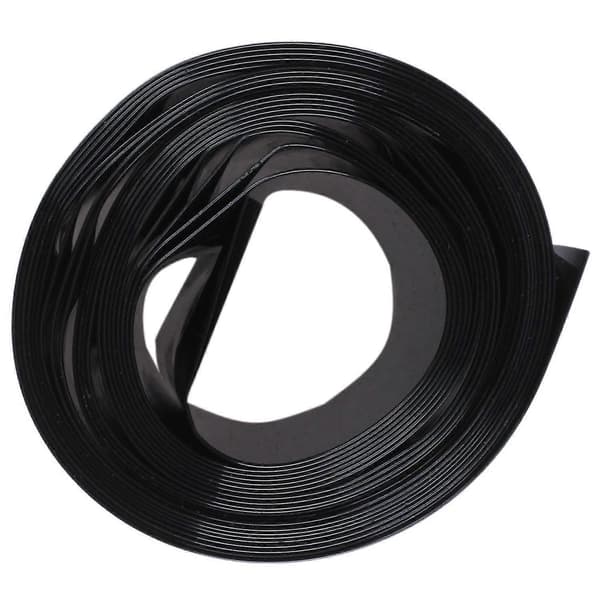 70mm/44mm PVC Varmekrympeslange Sort 2m 6,5ft Til