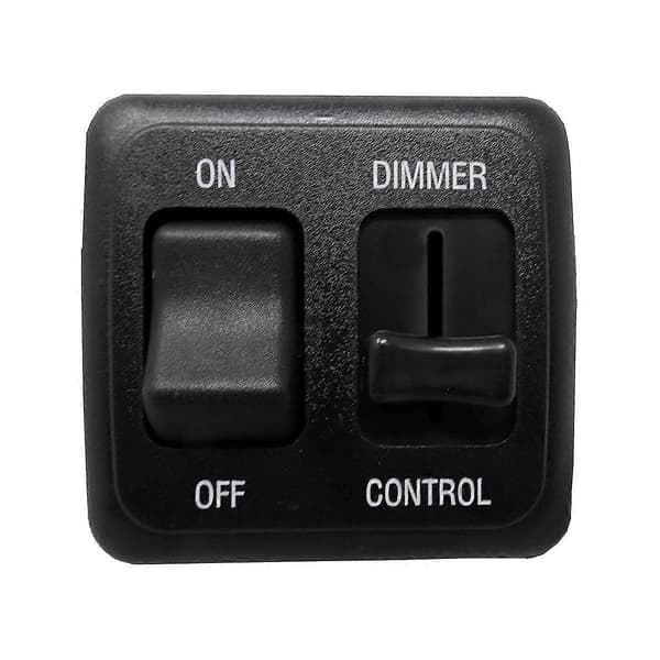 12 Volt DC Dimmer Switch til LED, Halogen, Glødepære - RV, Bil, Lastbil, Marine og Stripbelysning
