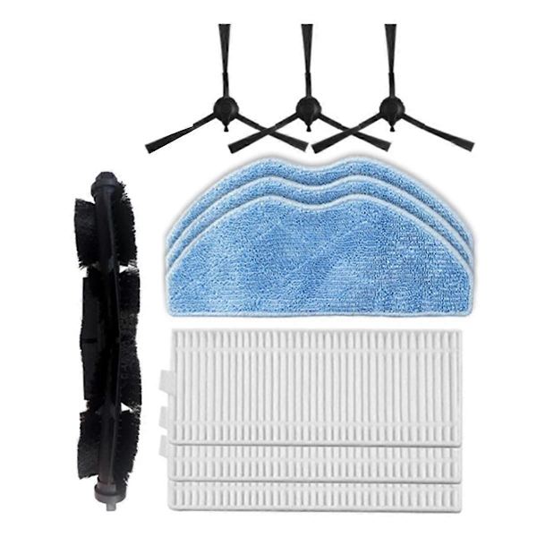 Tilbehør til X-Plorer Serie 75S RR8577WH, RR8567WH, 75 S+ RR8587WH - Børster, HEPA-filter, Rengøringsklud