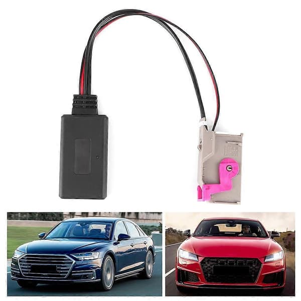 32PIN Ljudingångsadapter Bil Bluetooth 5.0 Modul Ingångskabel Passar RNSE Navigation A8 TT R8 A3 A4
