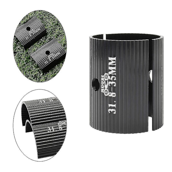 Cykel Styrstamme Adapter Størrelse Styr Shim Størrelse Reducer Sort 31.8-35mm