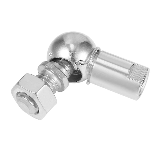 CS8, Kulled med gängad stång, M5X0.8mm Kolstål 4 st, Kulled