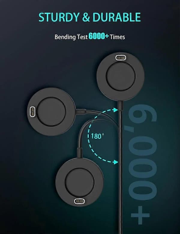 USB Opladerkabel Dock til Garmin Vivoactive 5/4/3/4S Vivomove 3/3s