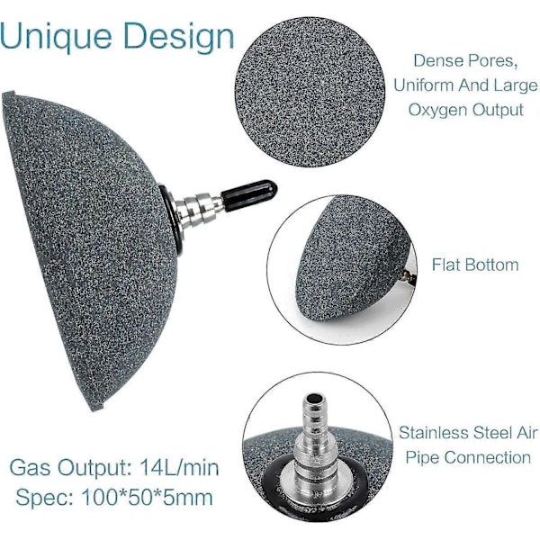 Akvarium Luftdiffusor, Akvarium Oxygensten, Boblediffusor, Akvarium Oxygensten, Sinteret Miner