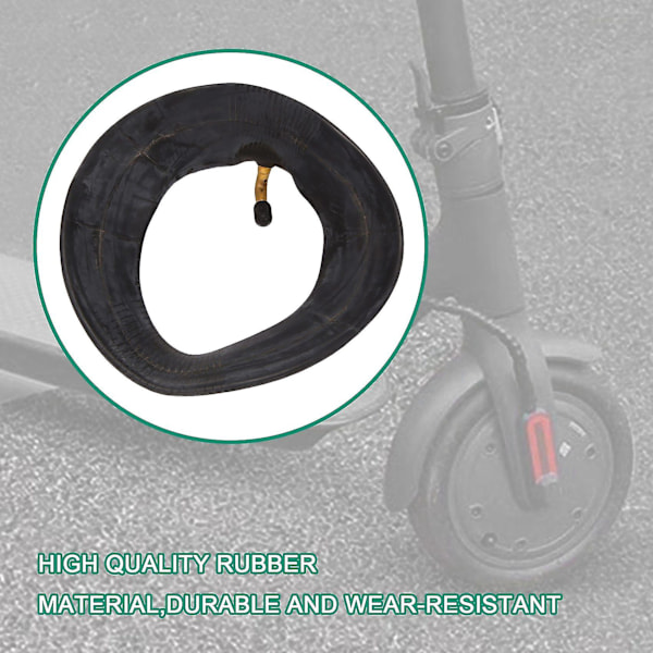 (20,3 cm X 5,1 cm) 200x50 (20,3 cm) indre slange passer til elektrisk gasscooter og elektrisk scooter kørestol