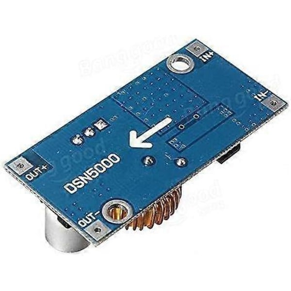 3 stk. DC-DC 5A 5-32V til 0.8-24V Step-Down Regulator Modul 12V/24V/32V til