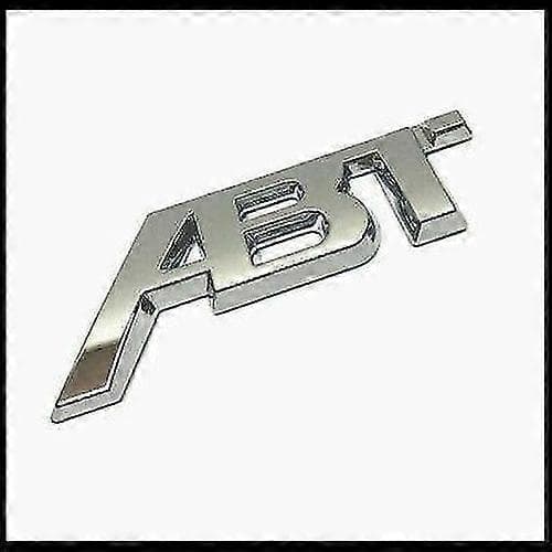 Chrome abt tuning dekal bakre bagagelucka emblem märke
