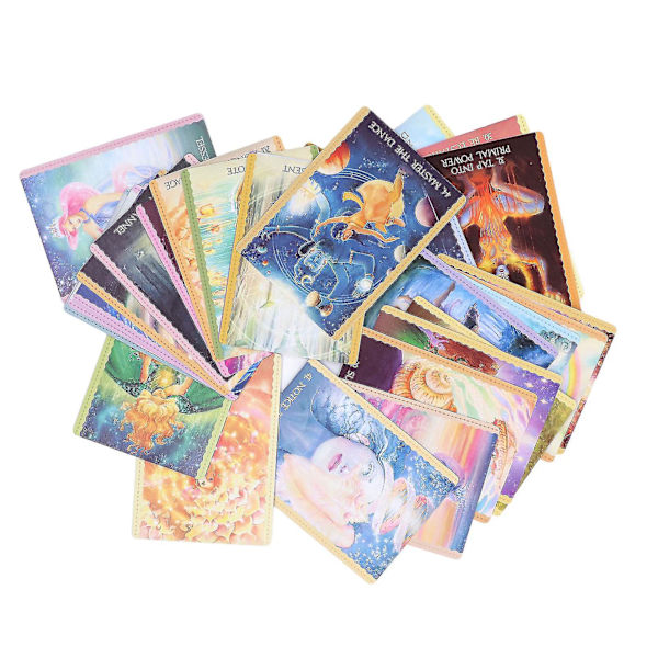 Cosmic Dancer Oracle Tarot Deck - Engelsk Spådomskort til Forudsigelse og Underholdning (44 Dæk)