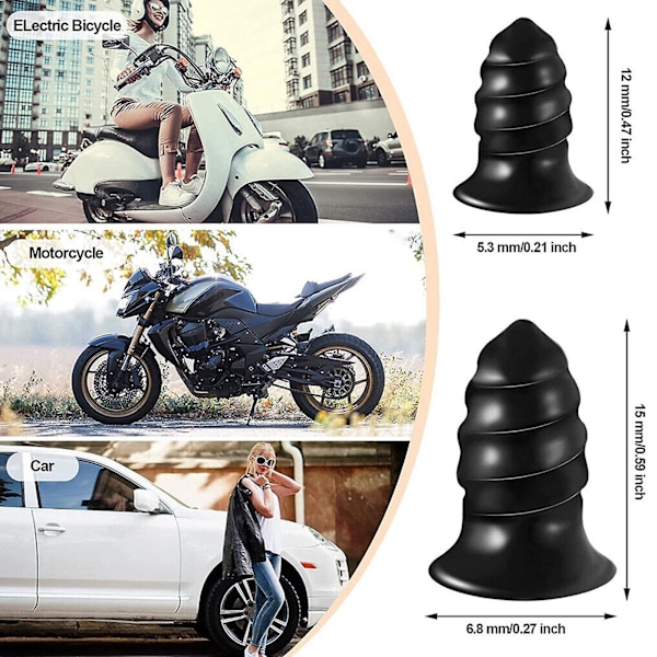 Dækreparationsskrue i gummiprop søm bil dæk punktering reparation off-road kit