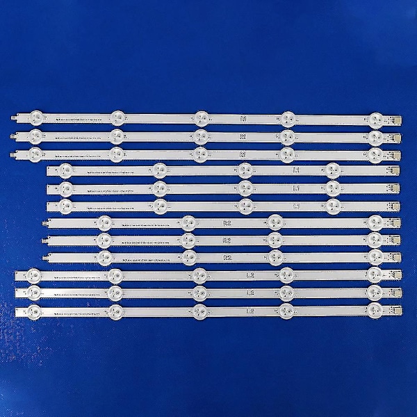 12 st LED-bakgrundsbelysningsremsa för Lg 47ln 47la620s 47ln5400 6916l-1174a 6916l-1175a 6916l-1176a 6916l-
