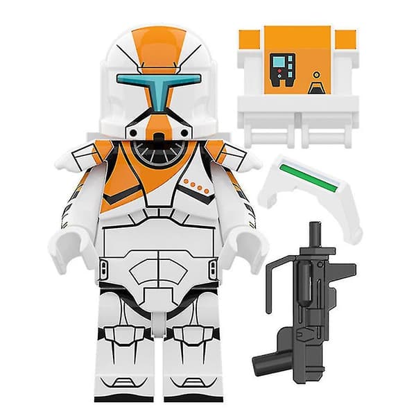 6 st Star Wars Republic Commando Monterade Byggklossfigurer Leksaker Barn Present
