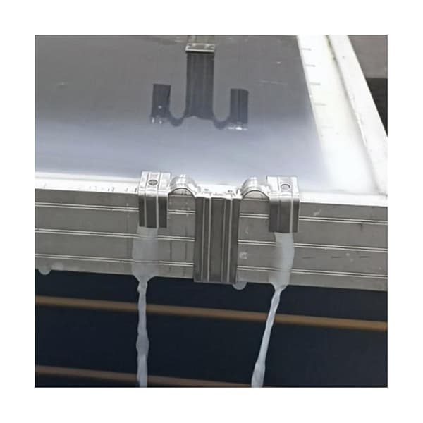 20 stk Solcellepanel Avløpsbeslag Overflateplate Solcellepanel Vann Avløps Klips for Solcellepanel Avløp 35mm