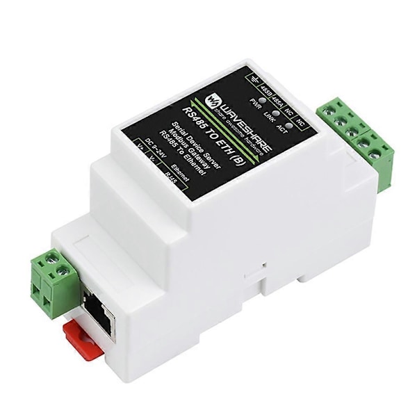 RS485 Seriellportserver RS485 till RJ45 Ethernet TCP/IP till Seriellportmodul Skentyp Seriellportserver