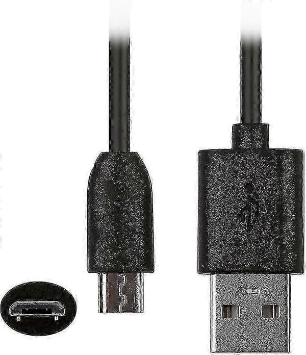 Bose Soundlink/Soundtouch USB-kabel - Data Micro-ledning til trådløs højttaler, kompatibel med Bluetooth Audio ReplacementBlack SZRH