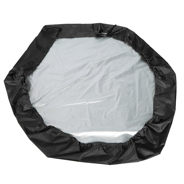 Vandafvisende Sort Sandkasse Dæksel Beskytter - 140x110x20cm